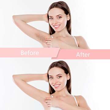 Bestidy Wax Bead, Waxing beans for Hair Removal, Women Men, Home Waxing for All Body and Brazilian Bikini Areas (Pink-500g)