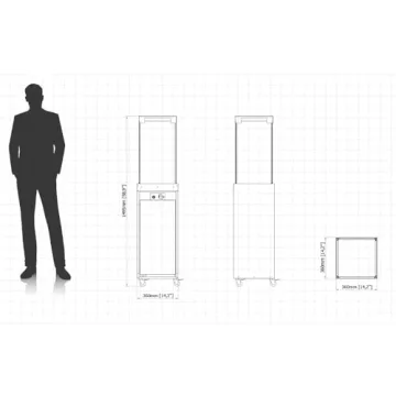 Planika Faro Outdoor Propane Gas Heater with Wheels