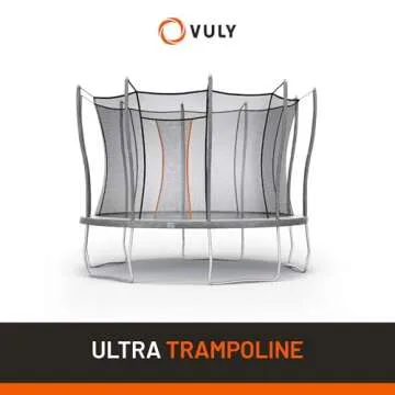 VULY Ultra Trampoline 12 FT for Kids - Safety & Fun