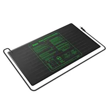 iPower 48" x 20" Waterproof Durable Seedling Heat Mat Warm Hydroponic Plant for Indoor Gardening Germination Starting, 2 Pack