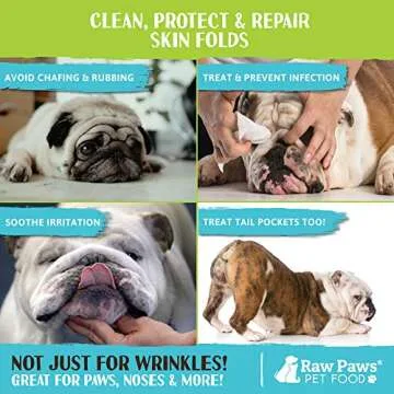 Raw Paws Wrinkle Balm for Dogs - Natural Skin Care