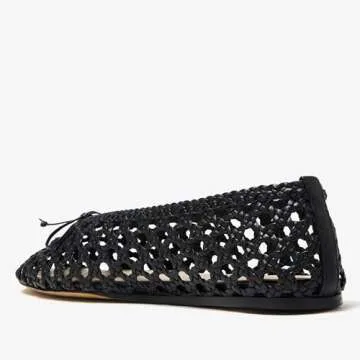 IBDPOSH Women’s Woven Ballet Flats - Elegant Comfort