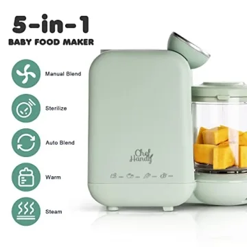 Chefhandy Baby Food Maker 5-in-1 Baby Food Processor