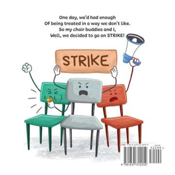 Chairs on Strike: A Funny, Rhyming, Read Aloud Kid's Book for Young Readers