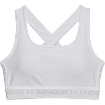 Mid Impact Sports Bra for Women by Under Armour
