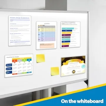 VAIIGO Magnetic Sign Holder 10 Pack with Adhesive Tapes