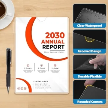 VAIIGO Magnetic Sign Holder 10 Pack with Adhesive Tapes