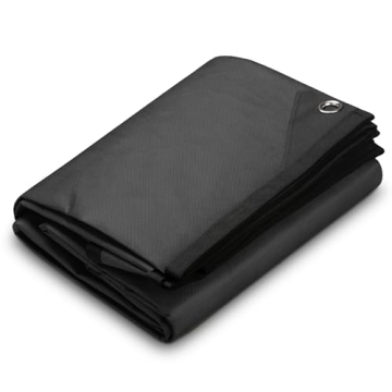 Arcturus XL Survival Tarp - Insulated Reflective Thermal Camping Tarp - 10' x 12' (Black)