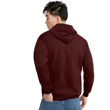 Hanes EcoSmart Fleece Full-Zip Hoodie for Men