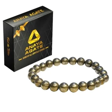 Natural Pyrite Healing Crystal Bracelet for All