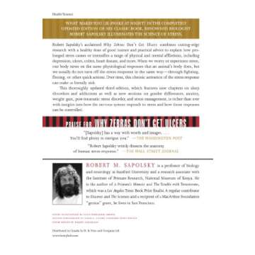 Why Zebras Don't Get Ulcers: Understanding Stress and Health Management