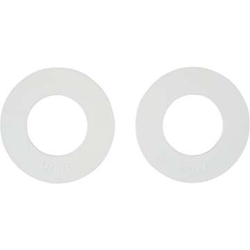 Fractional Weight Plates - 2 Each of 1/4, 1/2, 3/4, 1 lb. Total Set of 8 by Trademark Innovations (Grey, Blue, Green, & Red)