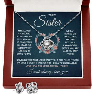 Sisters Necklaces - Perfect Birthday Gift for Women
