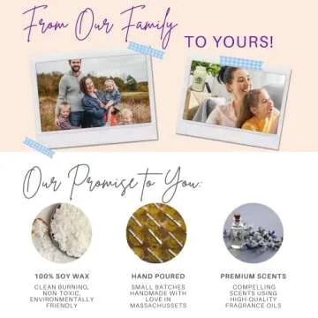 Nika's Home Vanilla Lavender Candle - Eco-Friendly & Scented