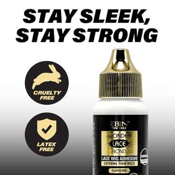 Wonder Lace Bond Wig Adhesive, Latex Free and Waterproof - 1.15oz (Supreme 1.15oz)", since the units...