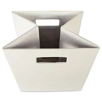 Stylish DII Poly-Cube Storage Bins for Home Organization