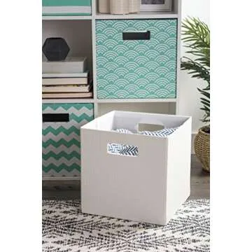 Stylish DII Poly-Cube Storage Bins for Home Organization