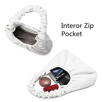 CYHTWSDJ Red Hobo Tote Mini Clutch Women Fashionable