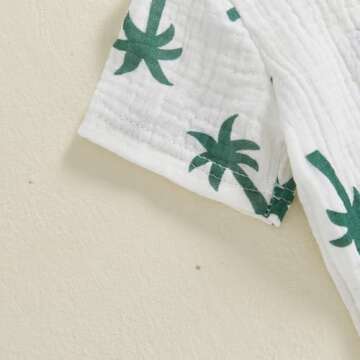 Mandizy Baby Boy Summer Outfit Set for Stylish Adventures