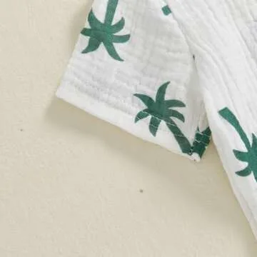 Mandizy Baby Boy Summer Outfit Set for Stylish Adventures