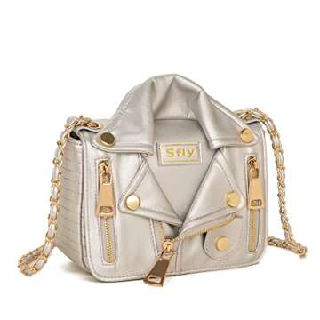 Sfly Women Satchel Chain Strap Shoulder Bag Leather Crossbody Handbags Ladies Evening Clutch Purse U...