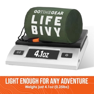 Go Time Gear Life Bivy Emergency Sleeping Bag for Survival