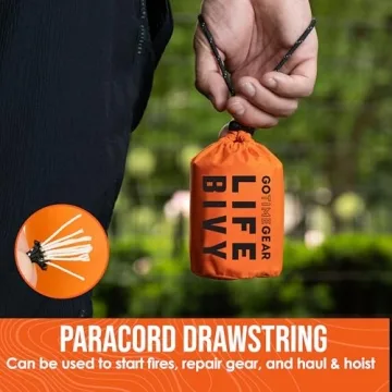 Go Time Gear Life Bivy Emergency Sleeping Bag for Survival