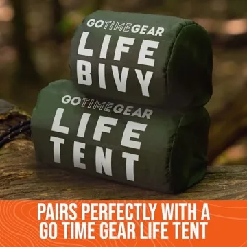 Go Time Gear Life Bivy Emergency Sleeping Bag for Survival