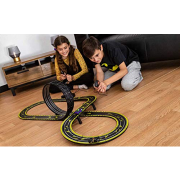 Micro Scalextric Justice League Batman vs Joker Slot Car Set