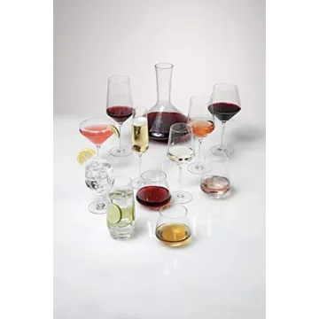 Schott Zwiesel 17.1 oz Stemless Burgundy Wine Glass Set