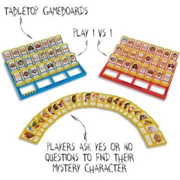 Guess Who? Kids Game 6+, Fun Tabletop Challenge