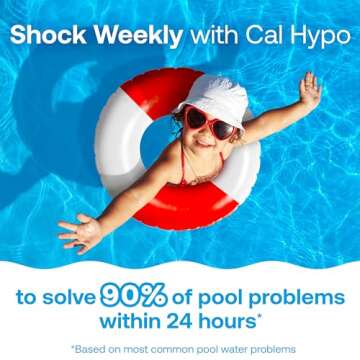 HTH 52031 Swimming Pool Shock - Fast Acting Cal Hypo Solution