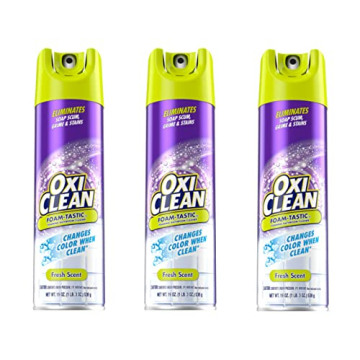 OxiClean Foam-Tastic 19 Oz Bathroom Cleaner - No Scrub Hassle - 3 Pack