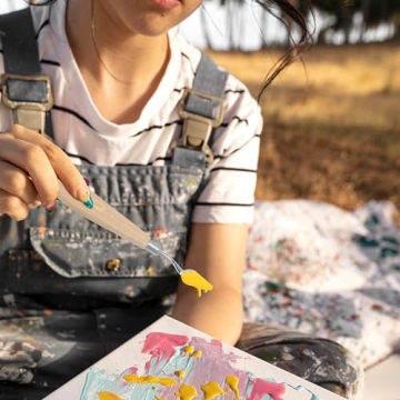 AebDerp 5 pcs Palette Knives Set for Oil & Acrylic Painting