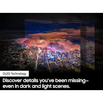 SAMSUNG 65-Inch OLED 4K HDR Smart TV with Dolby Atmos