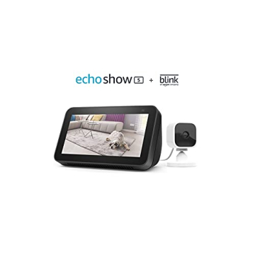 Echo Show 5 Bundle with Blink Mini for Smart Living