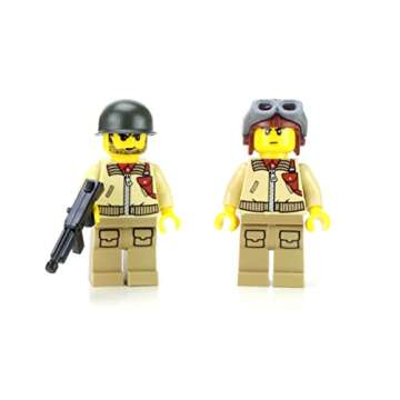 M4 Sherman Tank WW2 Hand Sorted Custom Building Set