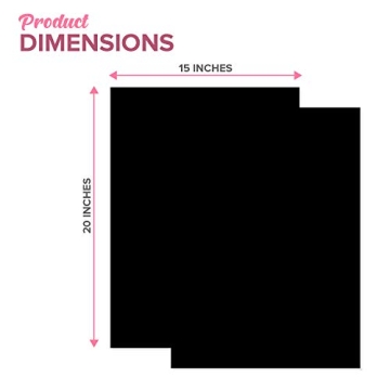 Black Tissue Paper for Gift Wrapping and Crafts 100 Sheets