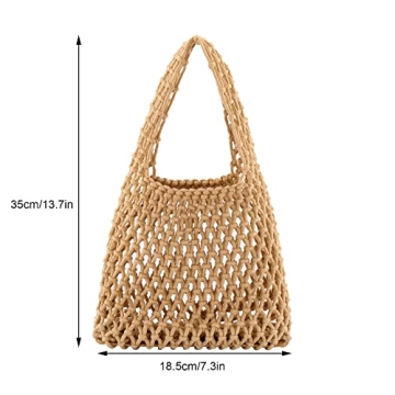 Ayliss Women Mini Crochet Clutch Handbag for Beach & Party