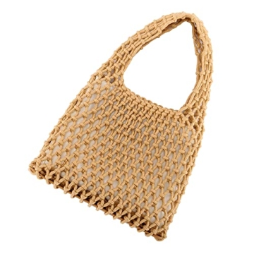 Ayliss Women Mini Crochet Clutch Handbag for Beach & Party