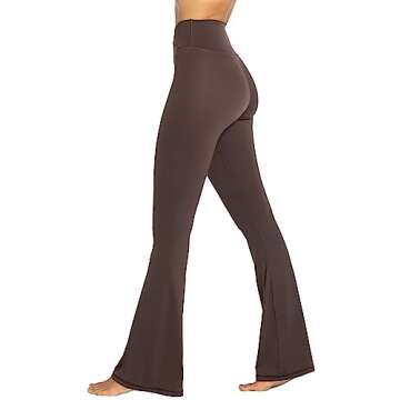 Sunzel Flare Leggings with Tummy Control for Women