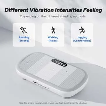 MERACH Vibration Plate for Deep Muscle Activation