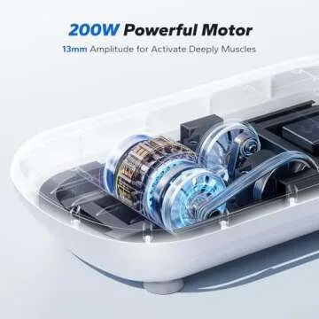 MERACH Vibration Plate for Deep Muscle Activation