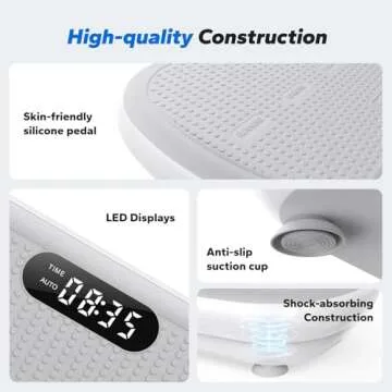 MERACH Vibration Plate for Deep Muscle Activation