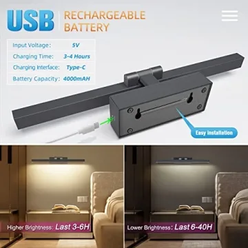 VOLISUN Rechargeable 3CCT Dimmable Picture Light