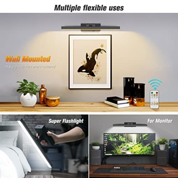 VOLISUN Rechargeable 3CCT Dimmable Picture Light