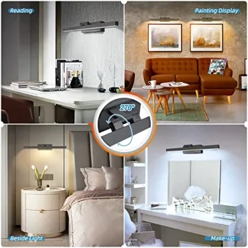 VOLISUN Rechargeable 3CCT Dimmable Picture Light