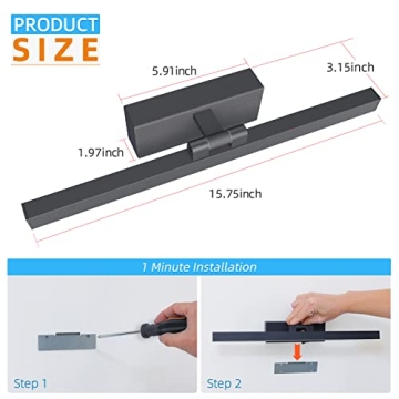 VOLISUN Rechargeable 3CCT Dimmable Picture Light