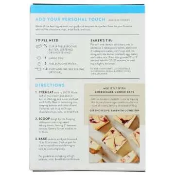 King Arthur Gluten-Free Cookie Mix - 16 Ounce Pack