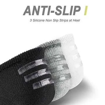 IDEGG Women and Men No Show Socks Low Cut Anti-slid Athletic Running Novelty Casual Invisible Liner Socks
